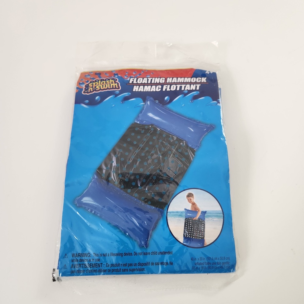 Floating Hammock Pool Lounger Inflatable Beach Lake Ocean‎ NEW